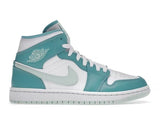 Air Jordan 1 Mid Washed Teal (W)