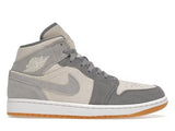 Air Jordan 1 Mid Coconut Milk \Grey